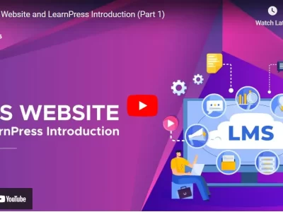 Introduction LearnPress – LMS plugin